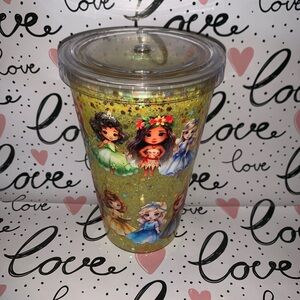Princesses Polycrilic Tumbler